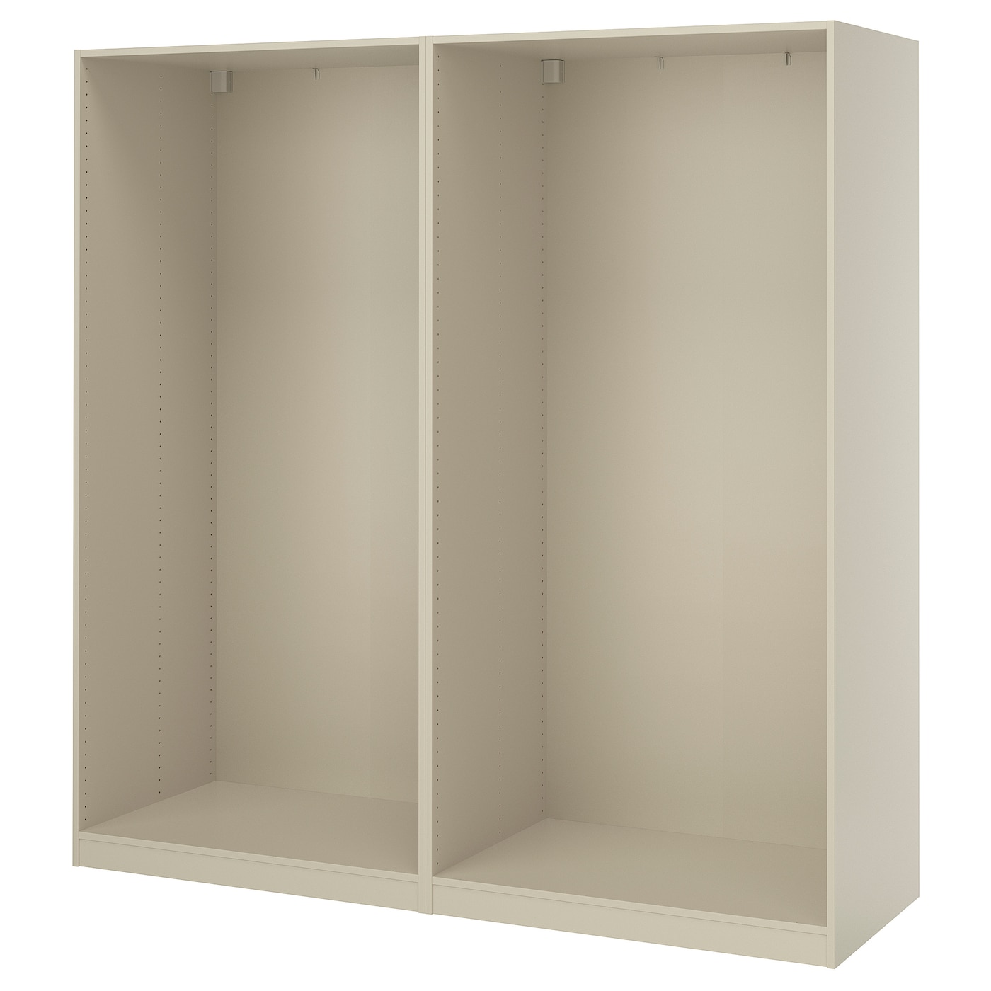 IKEA PAX 2 obudowy szaf, szarobeżowy, 200x58x201 cm