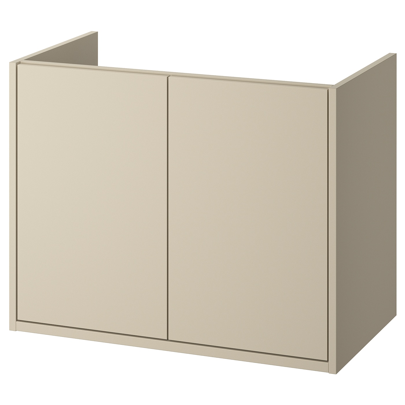 IKEA HAVBÄCK szafka umywalkowa z drzwiami, beżowy, 80x48x63 cm