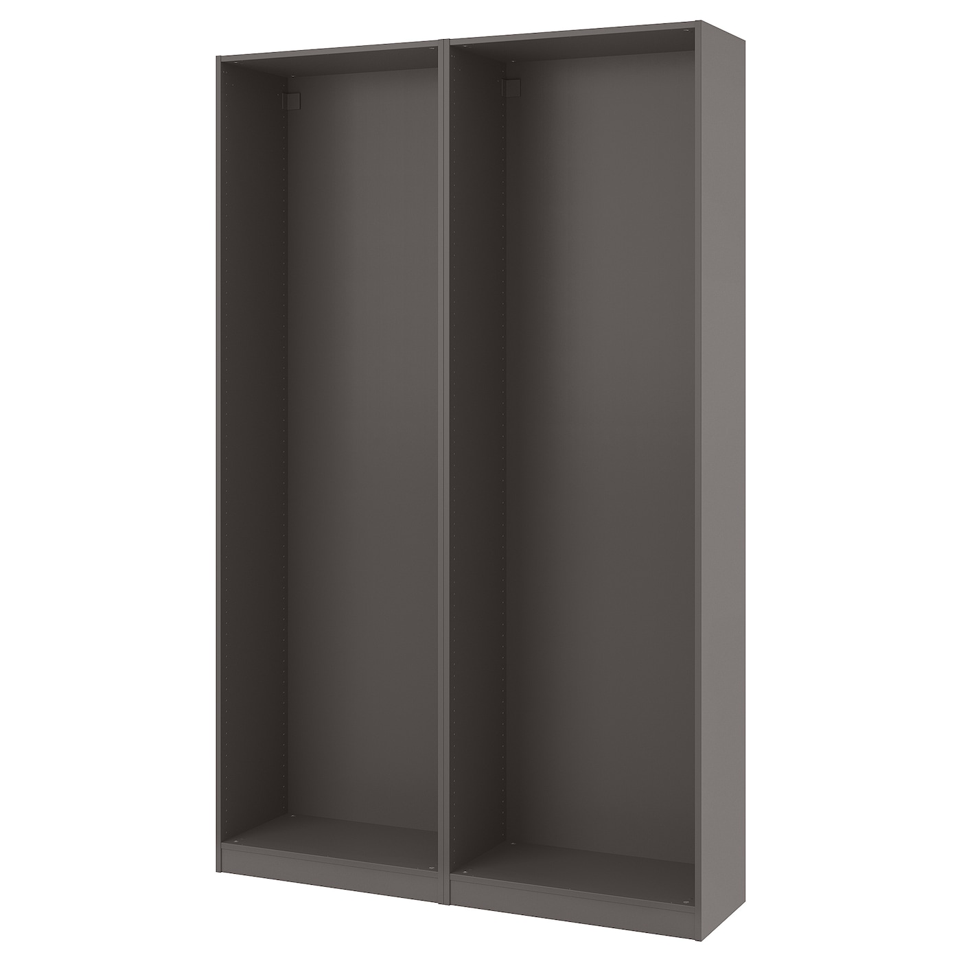 IKEA PAX 2 obudowy szaf, ciemnoszary, 150x35x236 cm