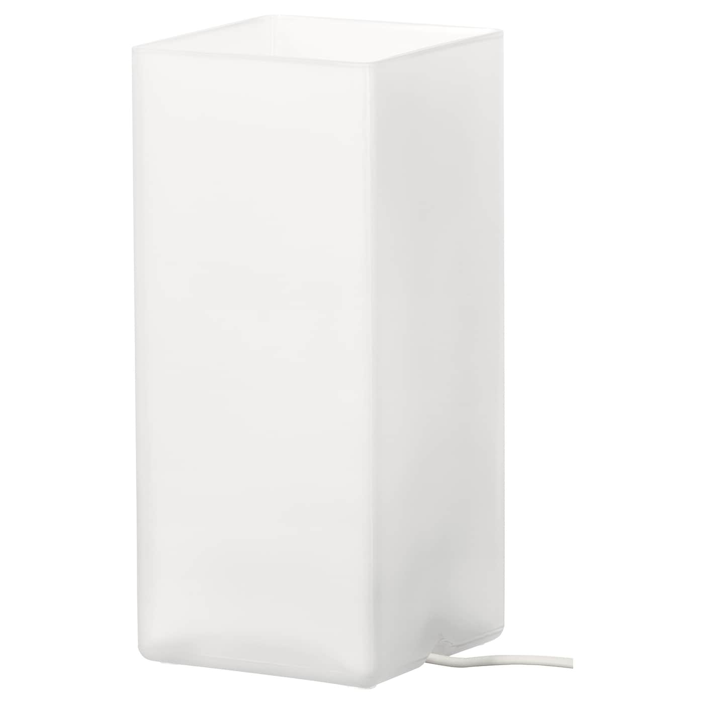 IKEA GRÖNÖ lampa stołowa, szkło matowe biały, 22 cm