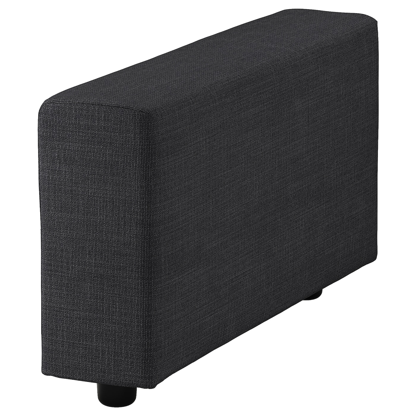 IKEA VIMLE podłokietnik, z szerokimi podłokietnikami/Hillared antracyt, Głębokość: 93 cm