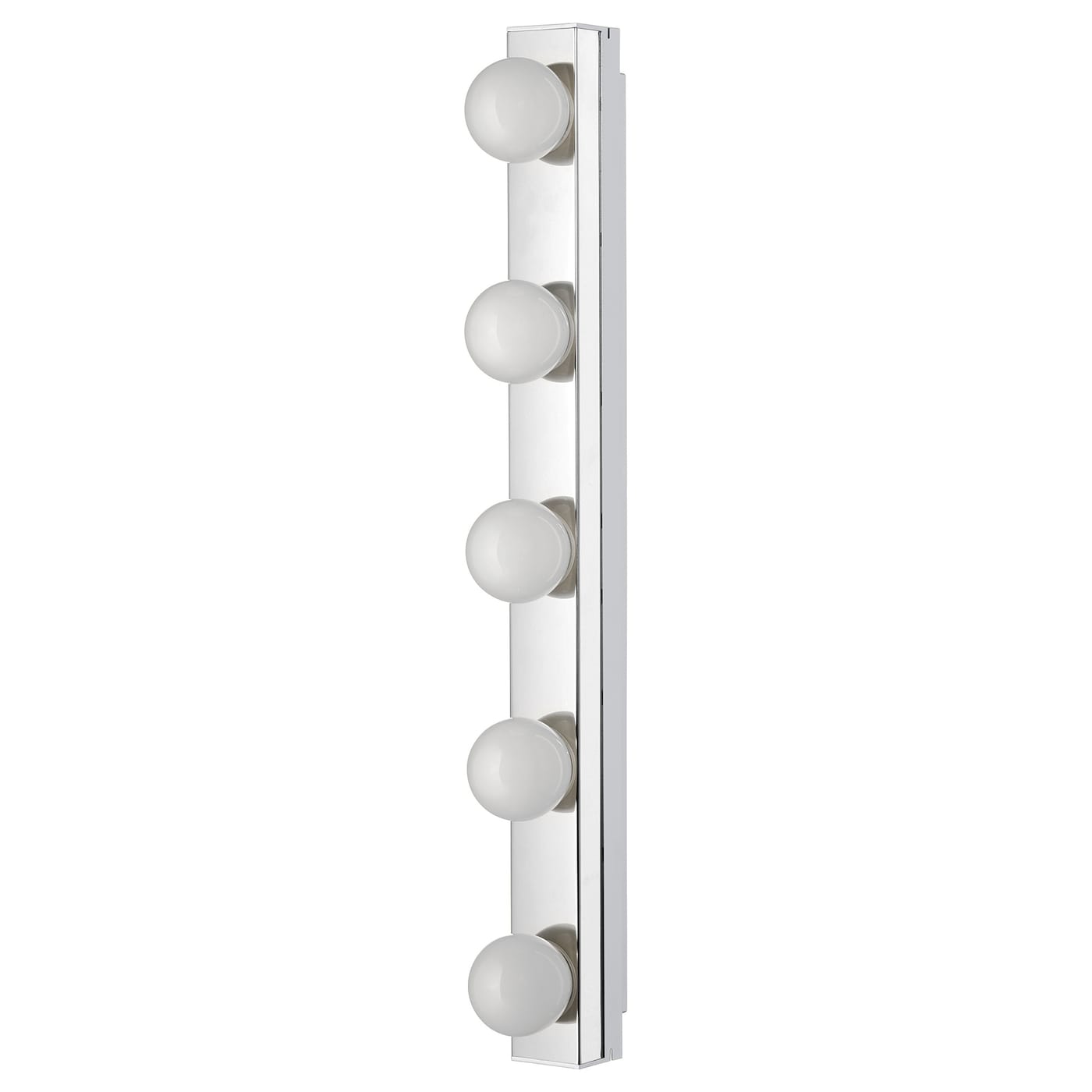 IKEA LEDSJÖ lampa ścienna LED, stal nierdz, Strumień światła: 720 lm