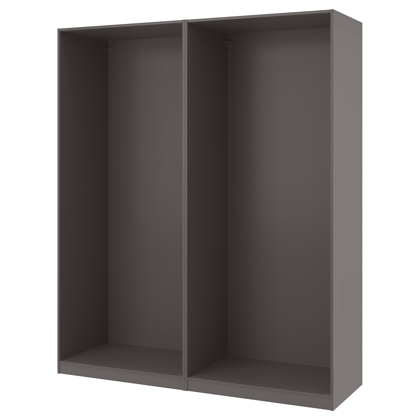 IKEA PAX 2 obudowy szaf, ciemnoszary, 200x58x236 cm