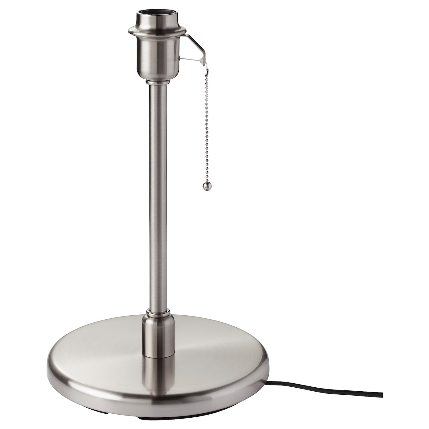 IKEA KRYSSMAST Podstawa lampy stołowej, niklowano, Maks.: 13 Wat