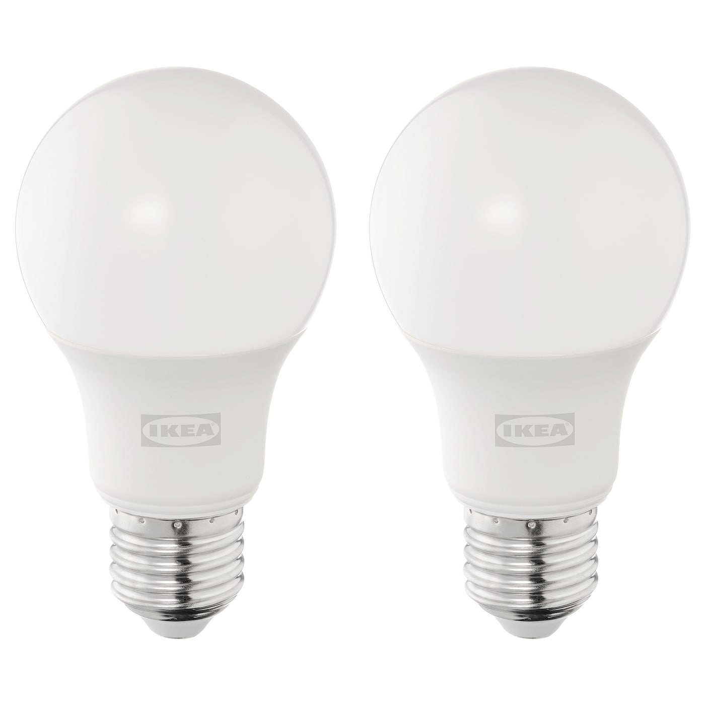 IKEA SOLHETTA Żarówka LED E27 470 lumenów, kula opalowa biel, Temperatura barwowa: 2700 Kelwin