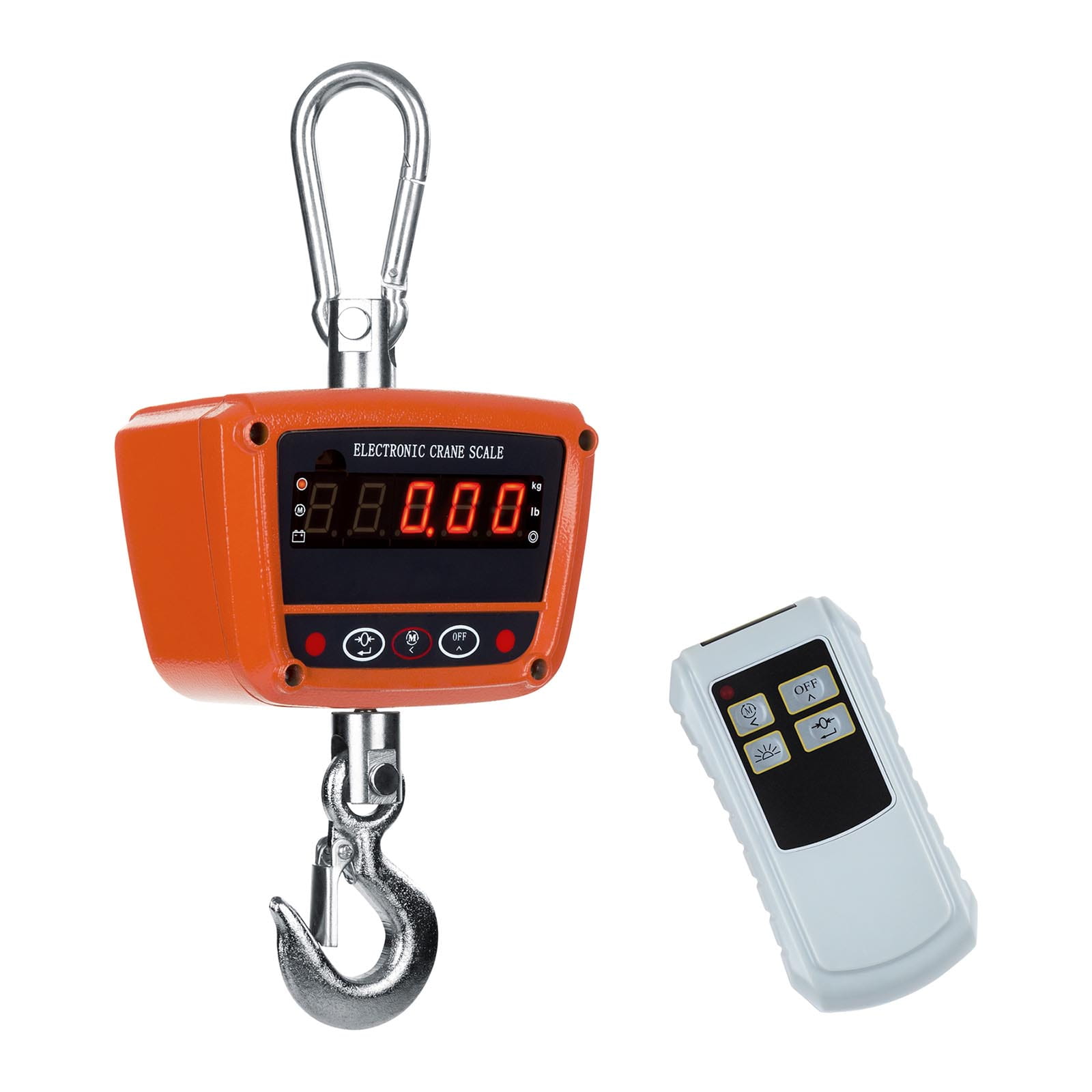 Wodoszczelna waga hakowa 300kg/50g, pilot