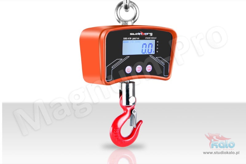 Waga hakowa 300kg/0.1kg LCD Akumulator