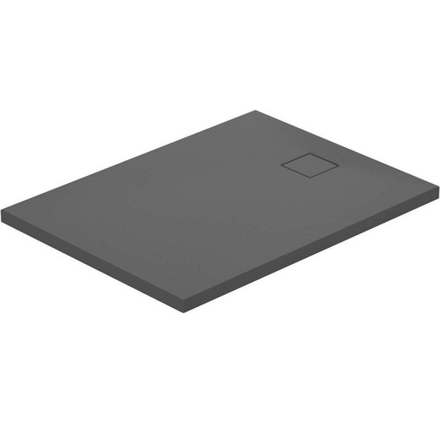 CERSANIT Brodzik prostokątny TAKO SLIM 120x90x4,5 szary mat z syfonem