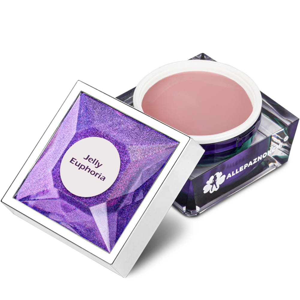 Żel budujący gęsty Jelly Euphoria Allepaznokcie HEMA/Di-HEMA Free 50g