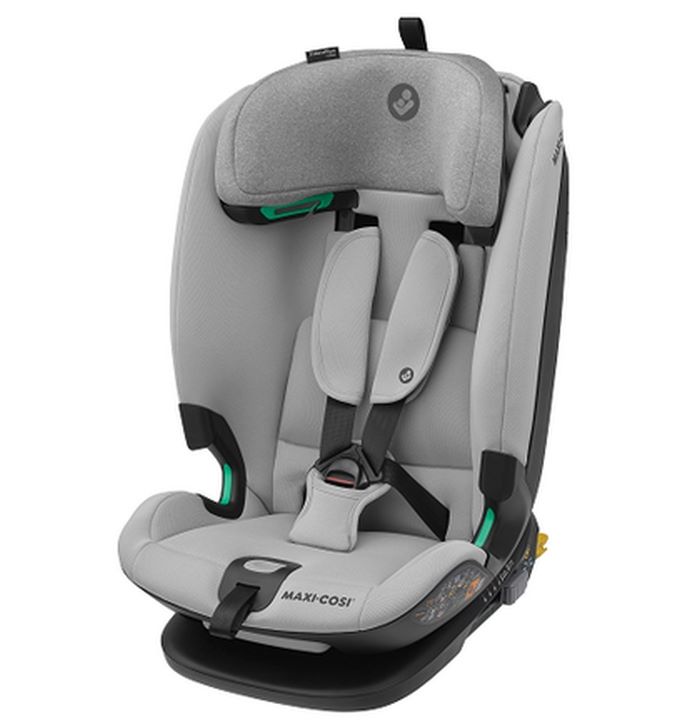Maxi-Cosi Titan Plus i-size - fotelik samochodowy 9-36 kg 76-150 cm-Authentic Grey