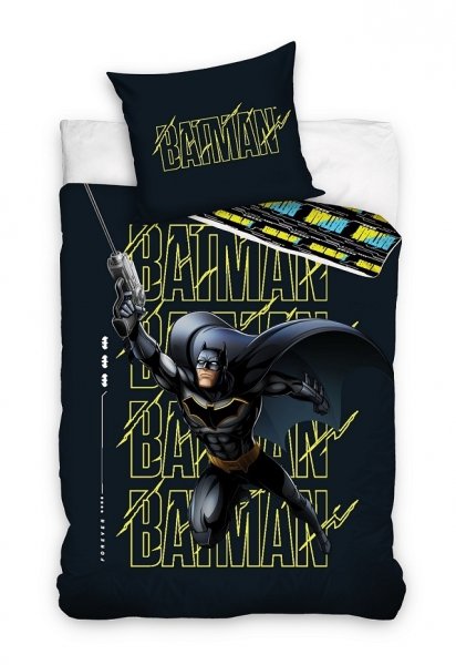 Pościel licencyjna 100% bawełna 160x200 - Batman - BAT231002
