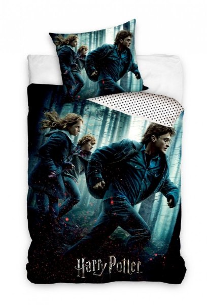 Pościel licencyjna 100% bawełna 160x200 - Harry Potter - HP203032