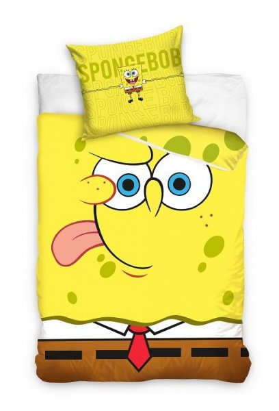 Pościel licencyjna 100% bawełna 160x200 - Spongebob - SBOB223008