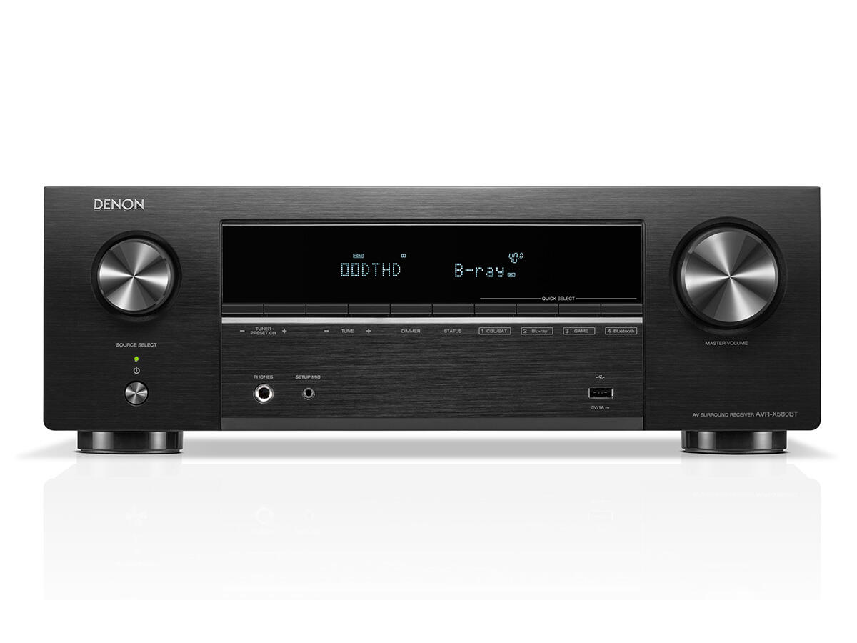 Amplituner kina domowego 8k denon avr-x580bt