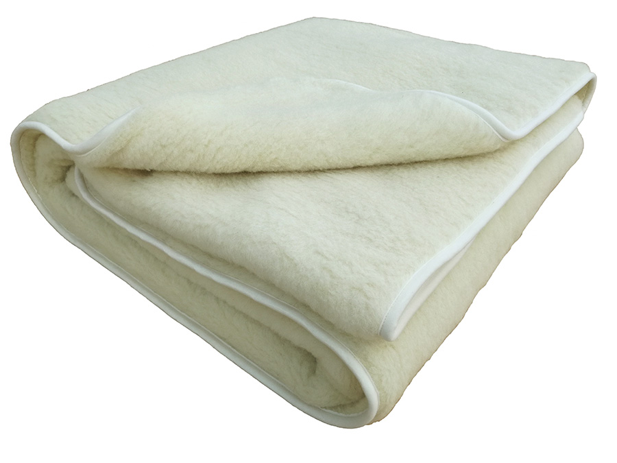 Kołdra wełniana merynos australijski ecru 200x240 (+-5cm)