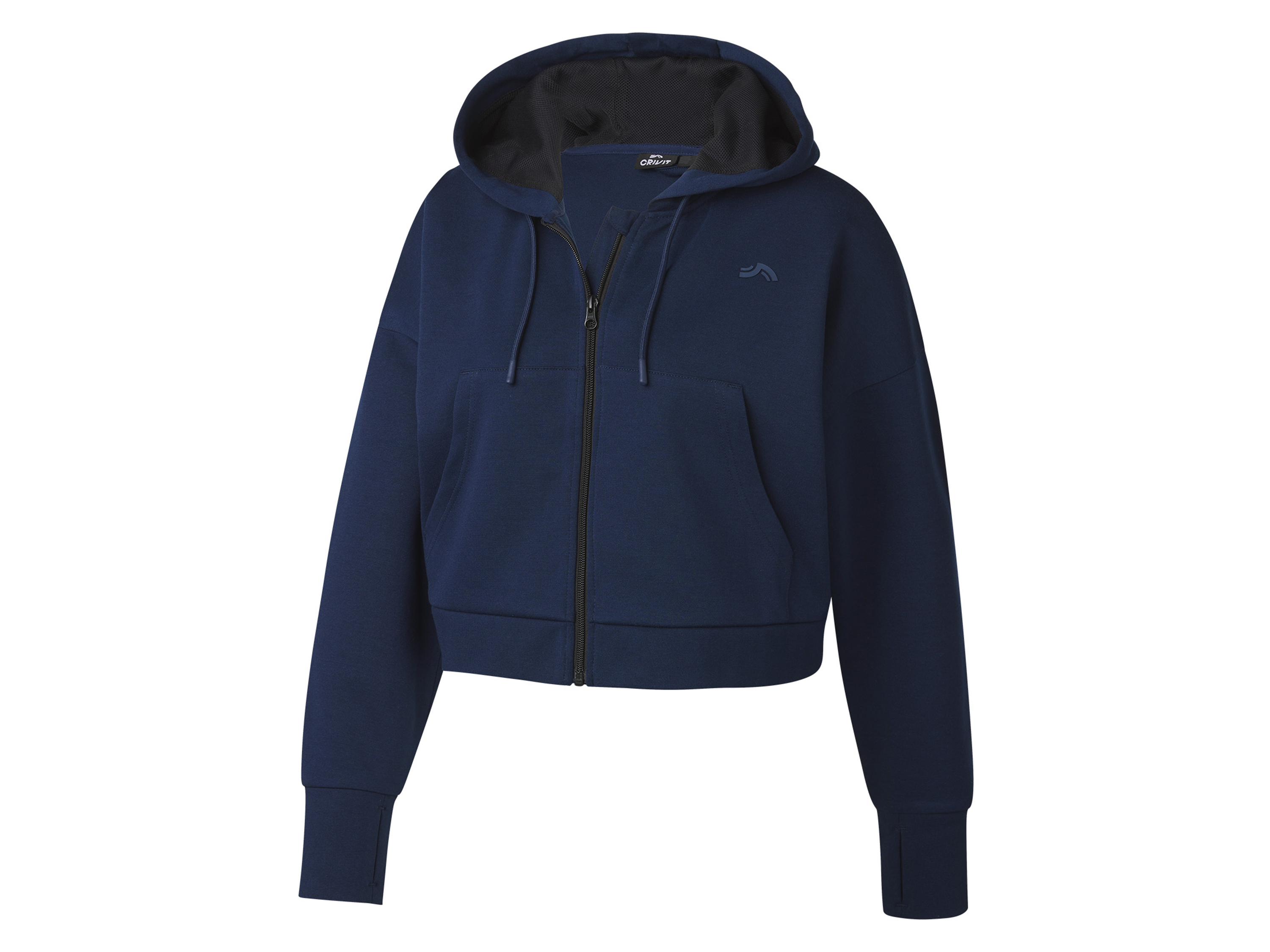 Crivit Bluza dresowa damska S 36/38, Granatowy