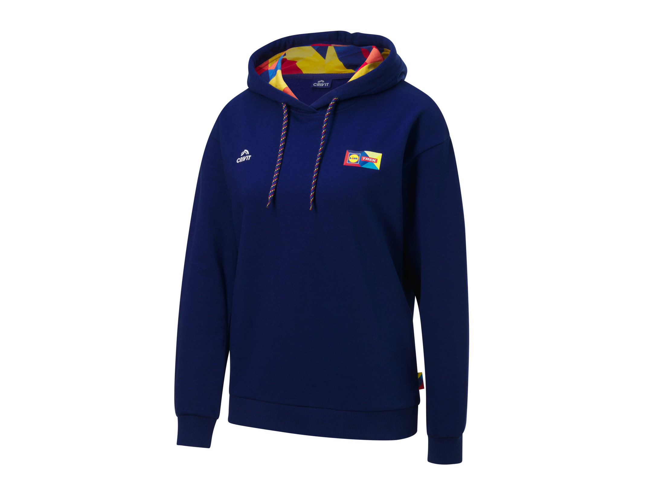 Crivit Bluza damska dresowa z kolekcji Lidl-Trek Niebieski, L44/46