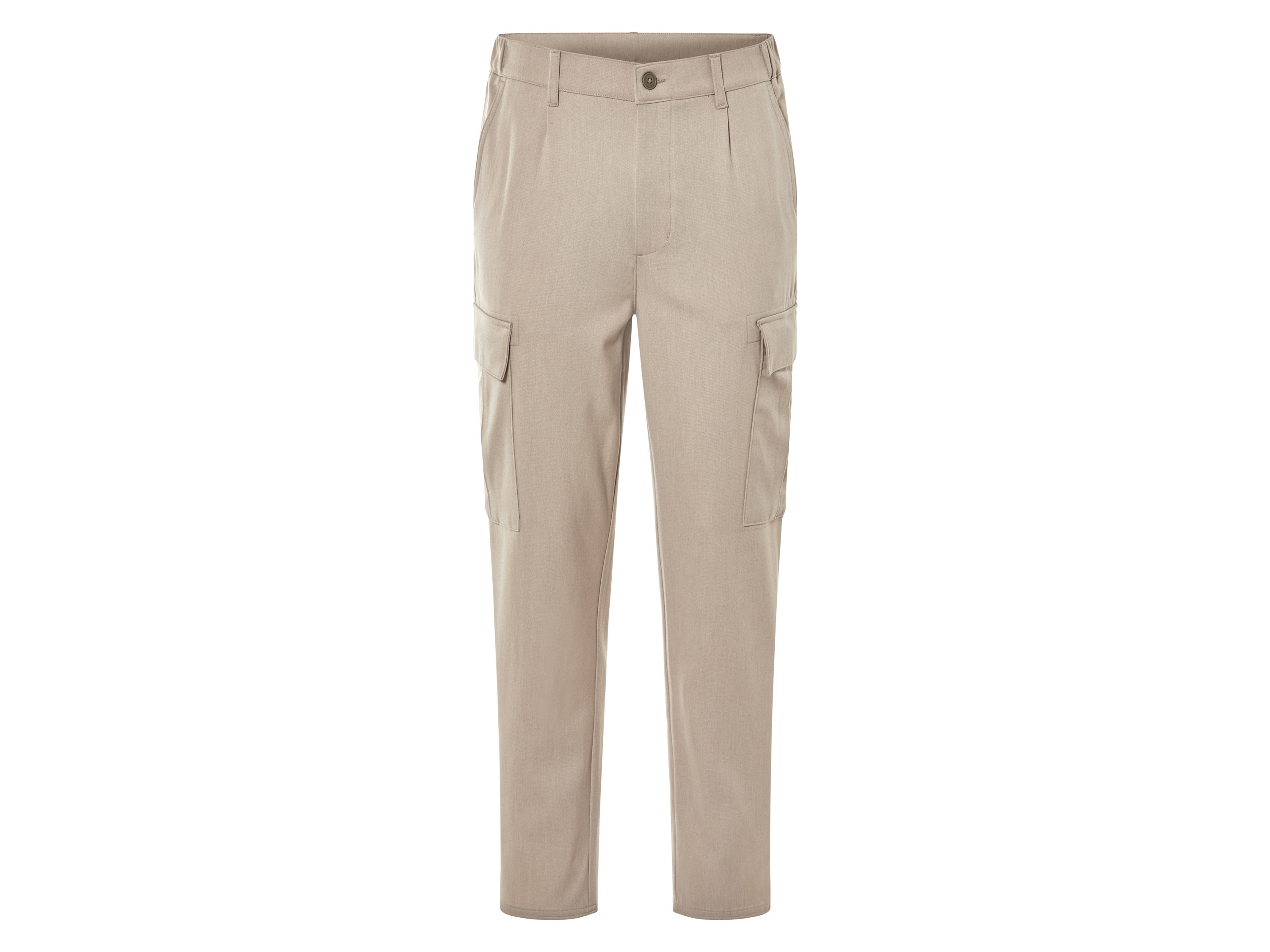 Livergy Spodnie cargo męskie Jasnobrązowy, M 48/50