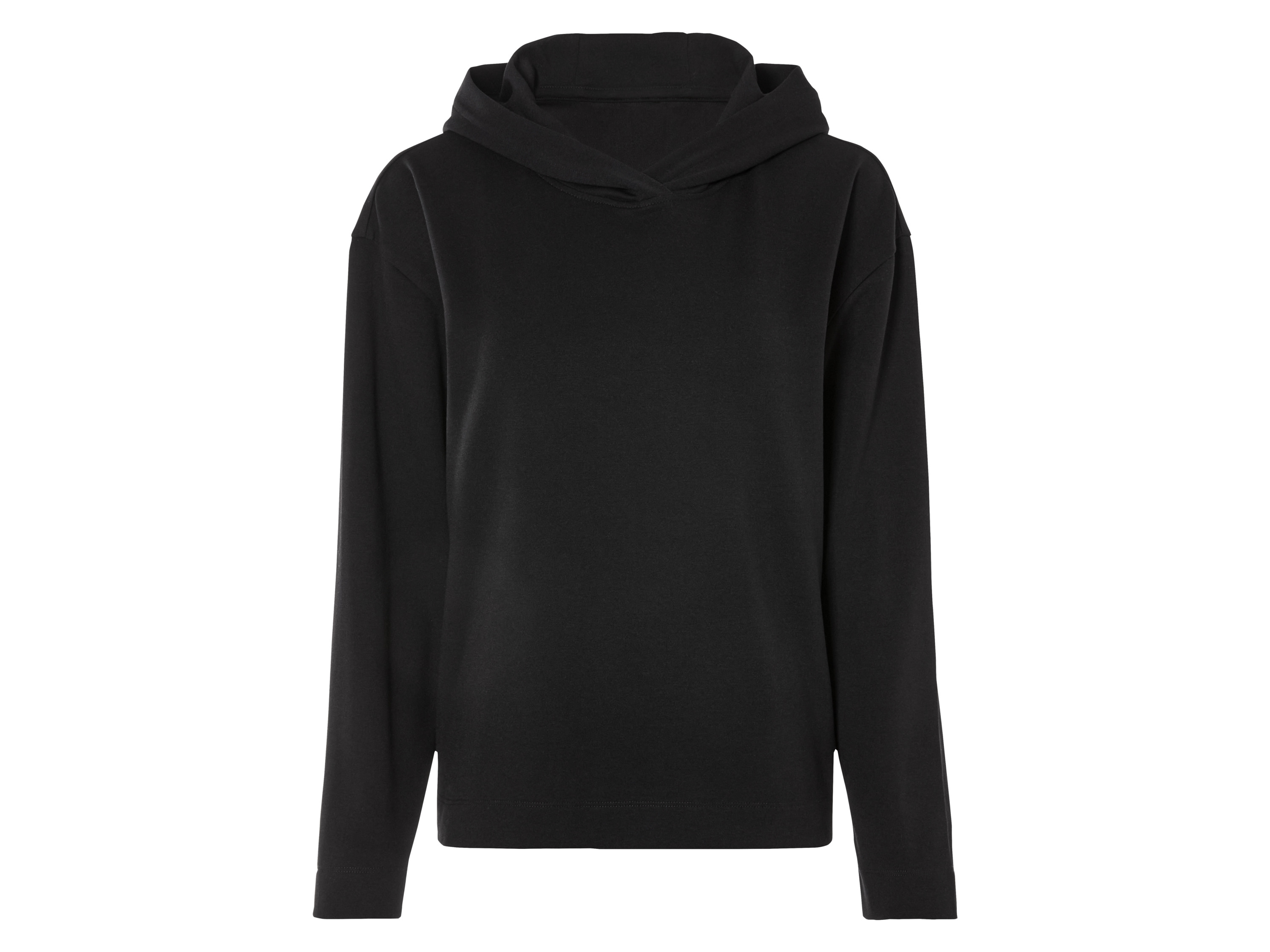 esmara Bluza dresowa damska z dzianiny Czarny, XS 32/34