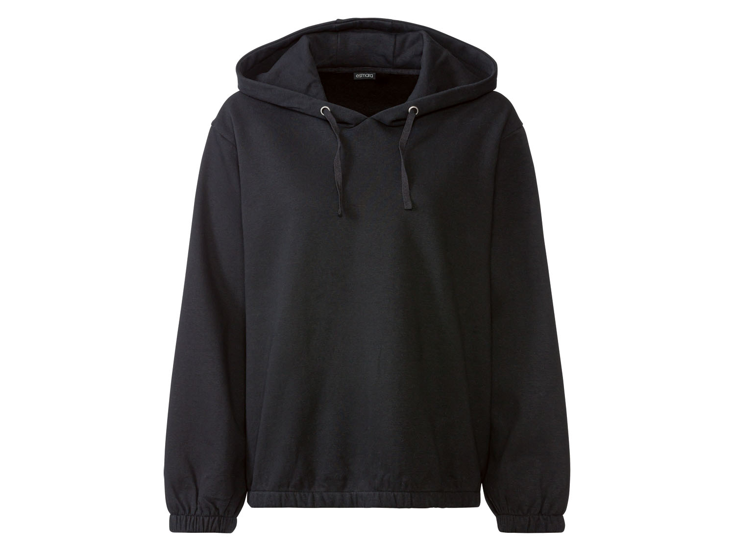esmara Bluza dresowa damska XXL z kapturem Czarny, 2XL 52/54