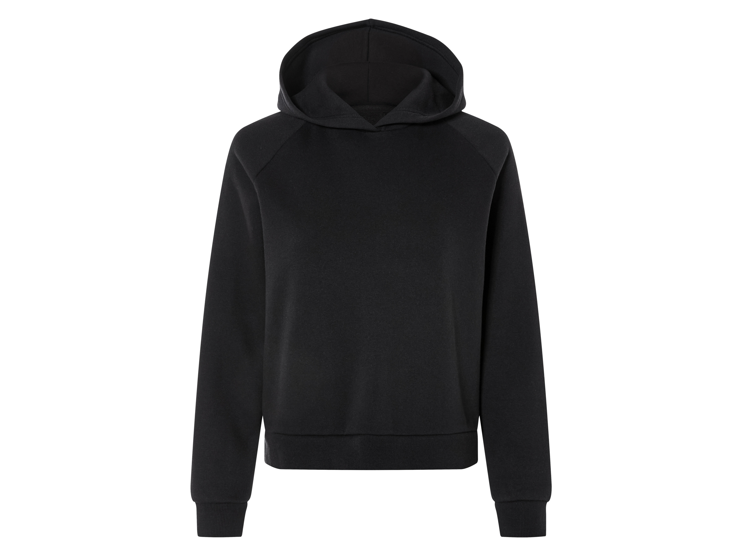 esmara Bluza dresowa damska z kapturem Czarny, M 40/42