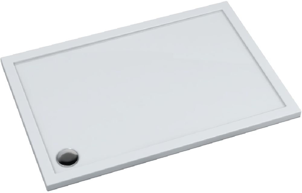 Darmowa Dostawa - Brodzik prostokątny 120x80 cm biały Schedline Collection Estima 3SPE2P80120
