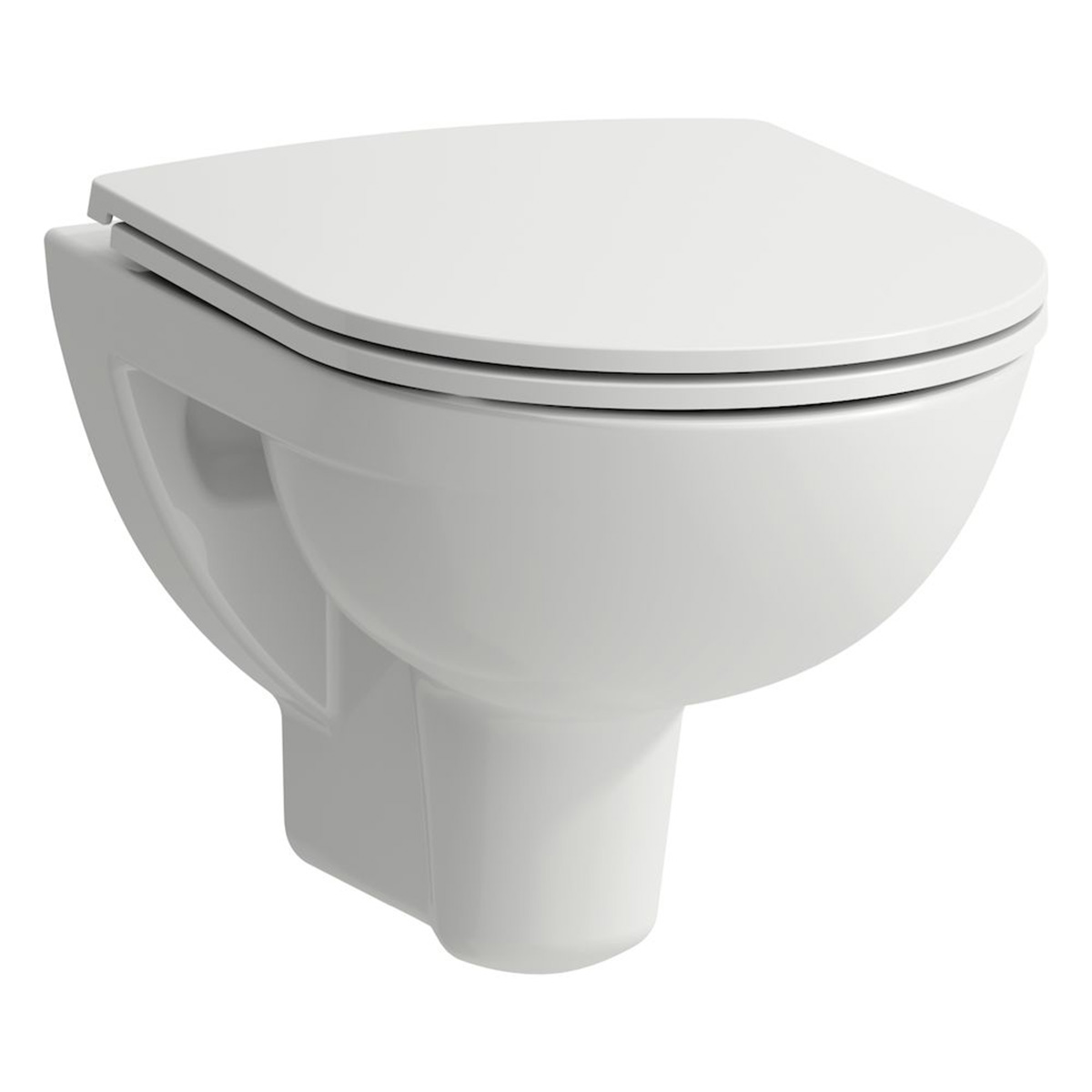 Darmowa Dostawa - Miska WC wisząca bez kołnierza biały połysk Laufen Pro B H8219520000001