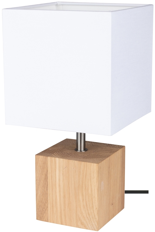Darmowa Dostawa - Lampa stołowa 1x25 W biała Spot-Light Trongo Square 7199174