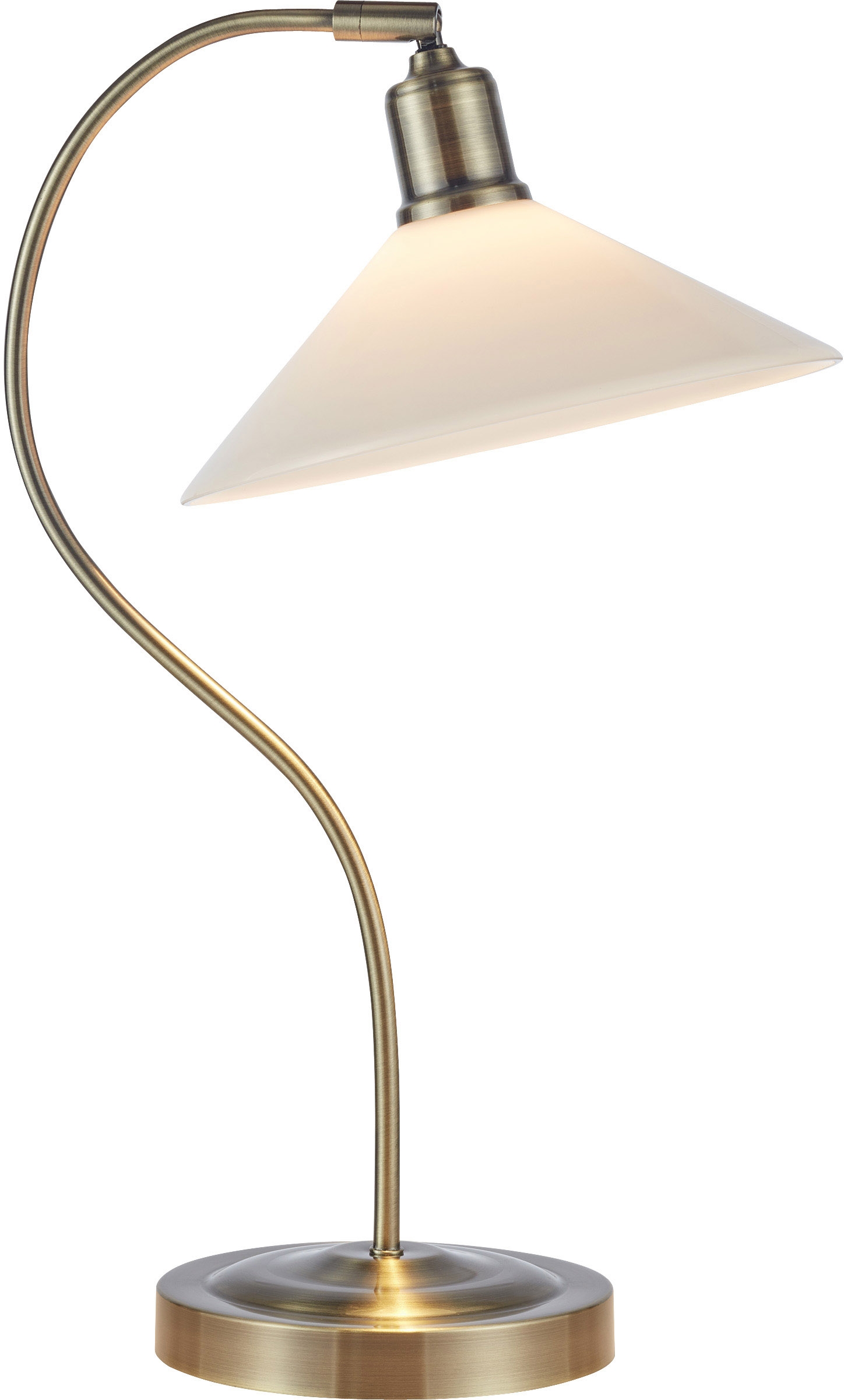 Darmowa Dostawa - Lampa stołowa 1x40 W biała-mosiądz Markslöjd Vela 108863