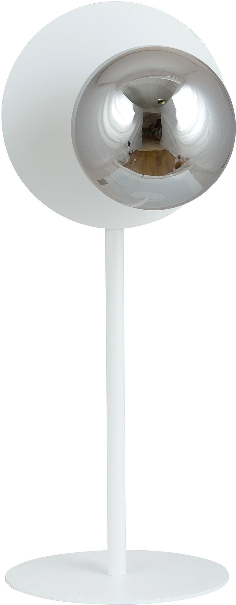 Darmowa Dostawa - Lampa stołowa 1x10 W biała-grafitowa Emibig Oslo 1188LN
