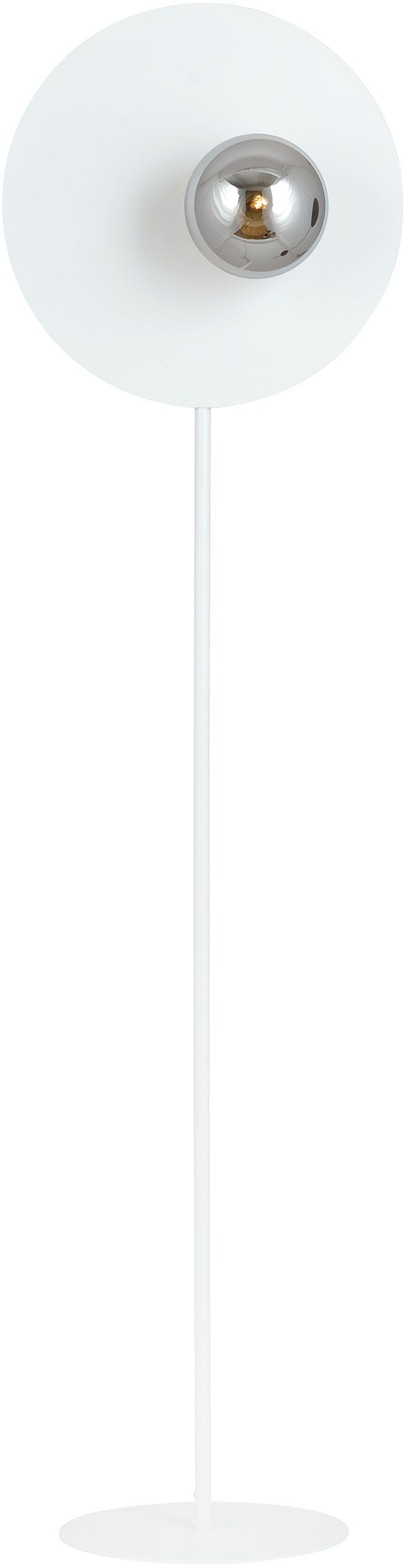 Darmowa Dostawa - Lampa stojąca 1x10 W biała-grafitowa Emibig Oslo 1188LP