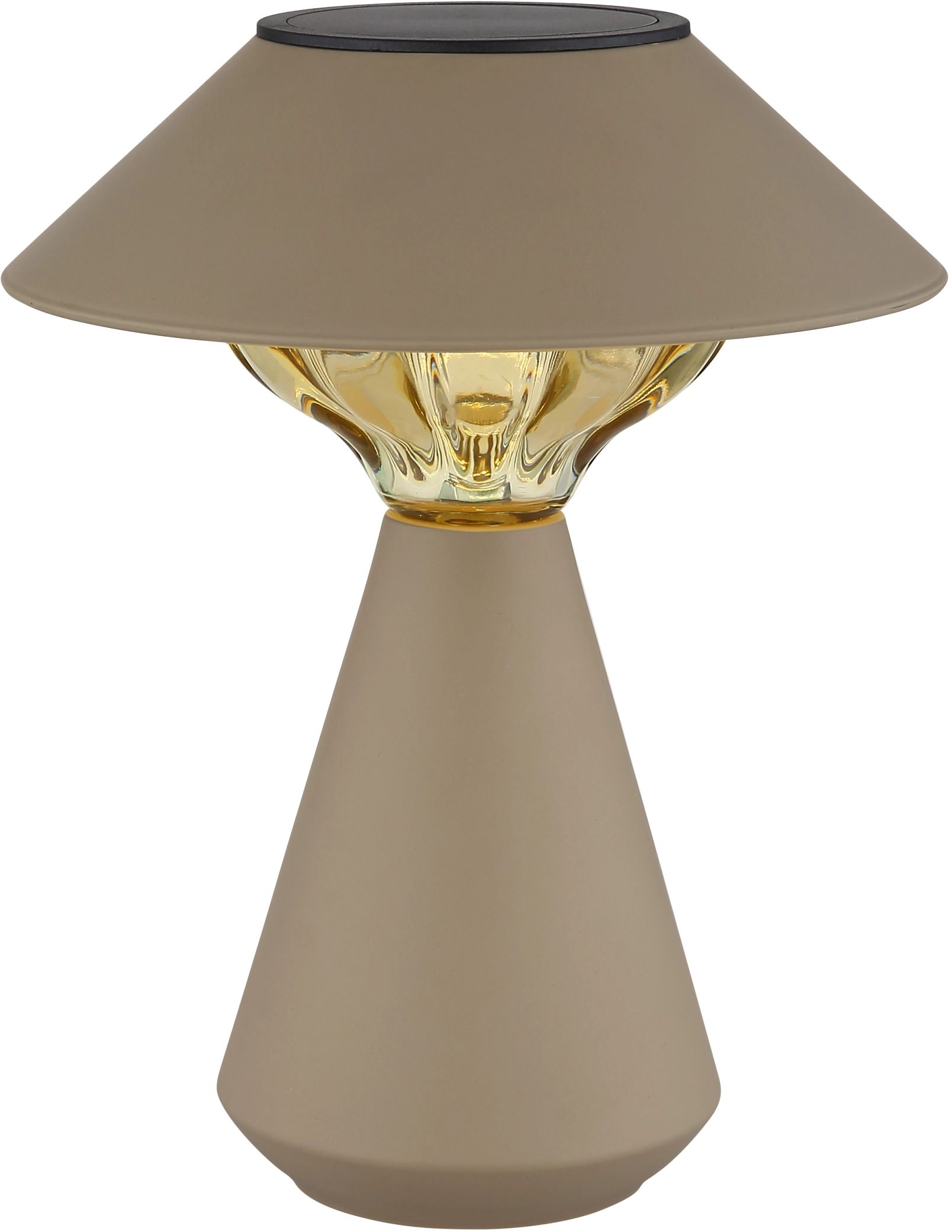 Darmowa Dostawa - Lampa solarna stołowa 1x0.06 W beżowa Globo Lighting Solar 36639S