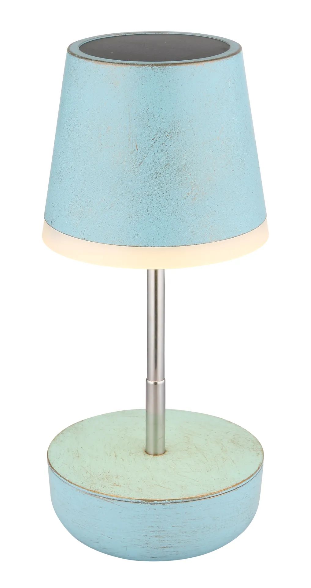 Darmowa Dostawa - Lampa solarna stołowa 1x0.06 W niebieski Globo Lighting Solar 36638B