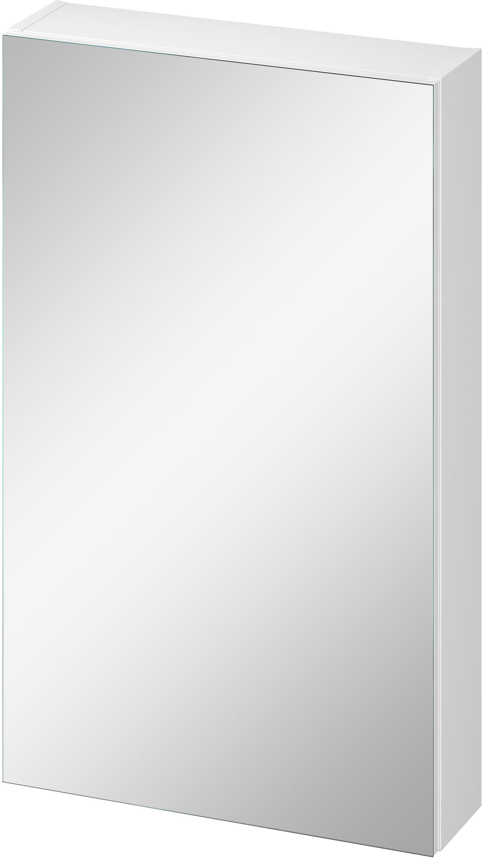 Darmowa Dostawa - Szafka 49.4x14.1x80 cm z lustrem biała Cersanit City S584023DSM