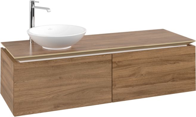 Darmowa Dostawa - Szafka podumywalkowa wisząca 140x50 cm Villeroy & Boch Legato B58700RH