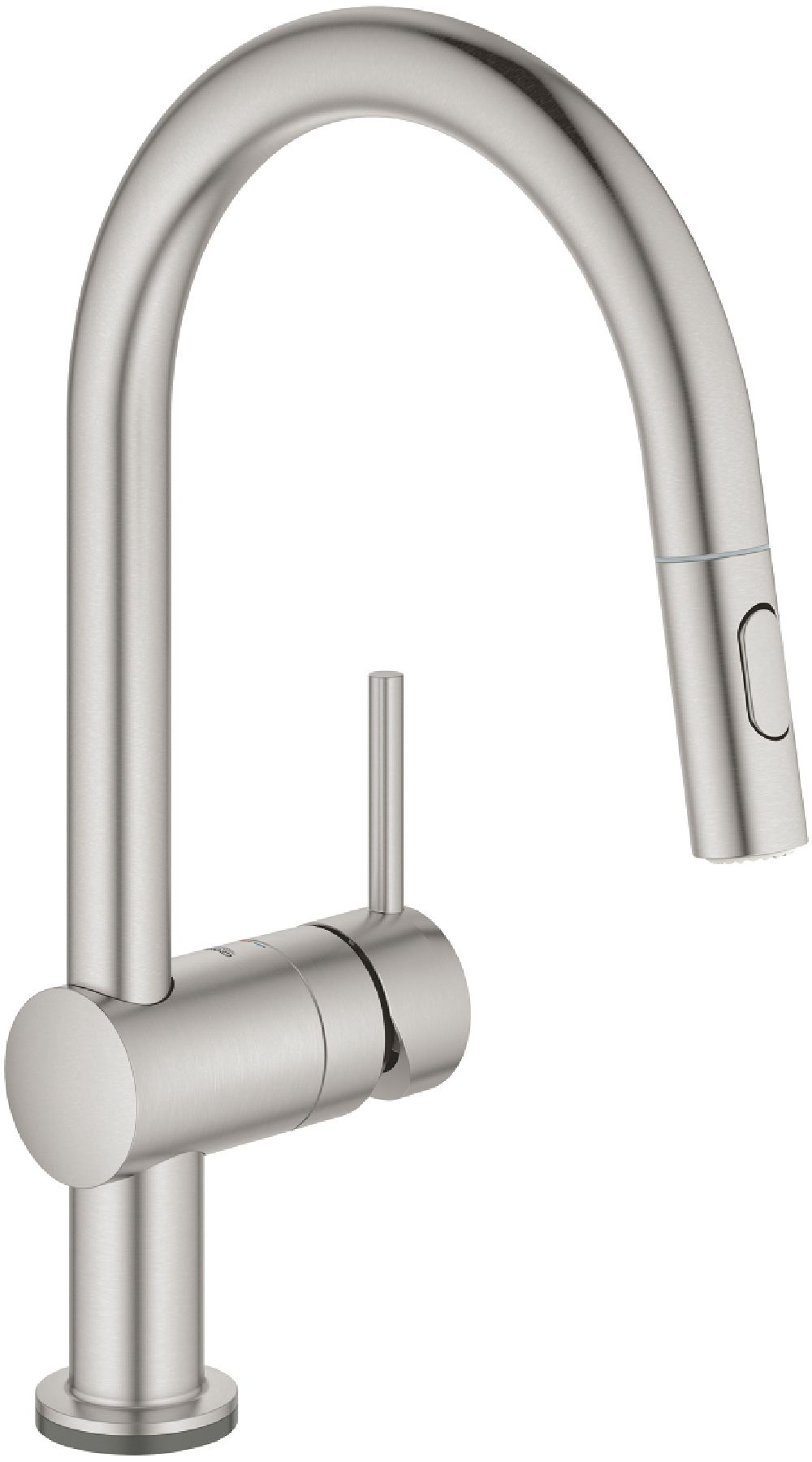 Darmowa Dostawa - Bateria kuchenna stojąca supersteel Grohe Minta Touch 31358DC2