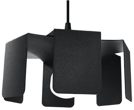 Darmowa Dostawa - Lampa wisząca 1x60 W czarny Sollux Lighting Tulip SL0667