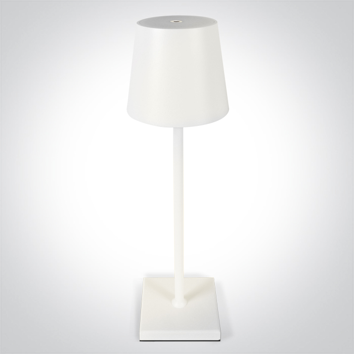 Darmowa Dostawa - Lampa stołowa 1x3.5 W biała One Light Portable 61082W