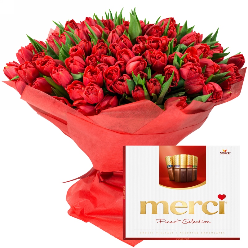 Kobiece tulipany z Merci
