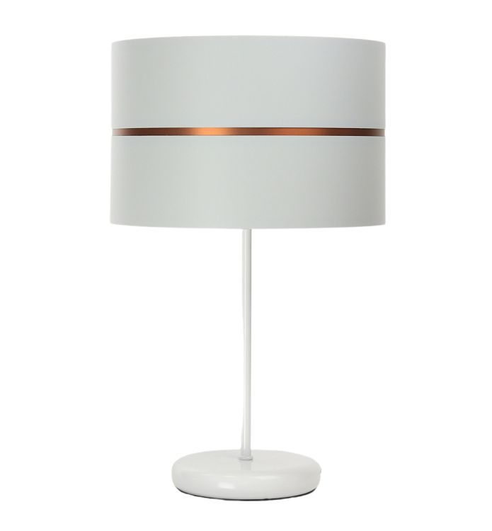 Lampa Bps Koncept stołowa SIMPLY GLAMOUR biała 1 szt