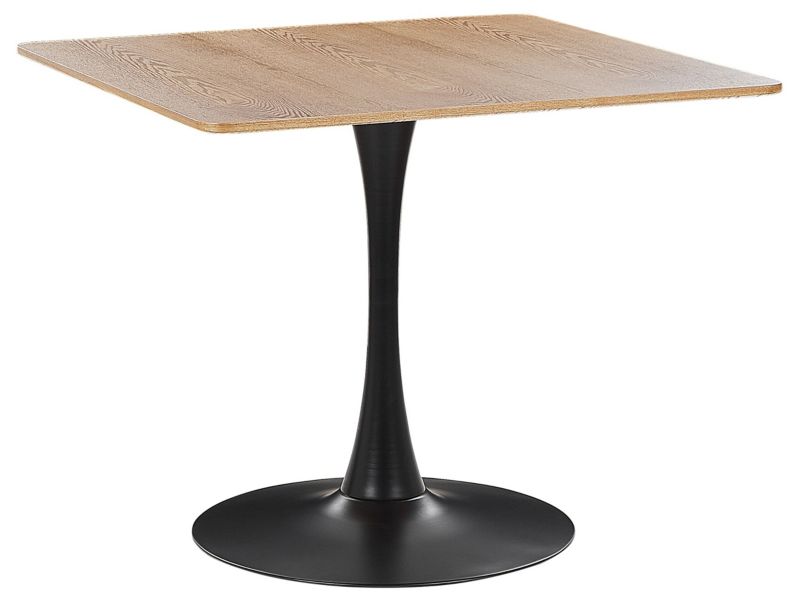 Stół do jadalni Boca 90 cm 90 cm Jasne drewno 1 szt.