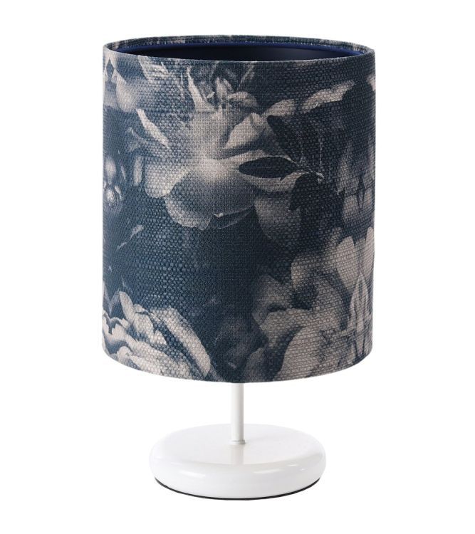 Lampa Bps Koncept stołowa MIST-C-W granatowa/grafitowa 1 szt