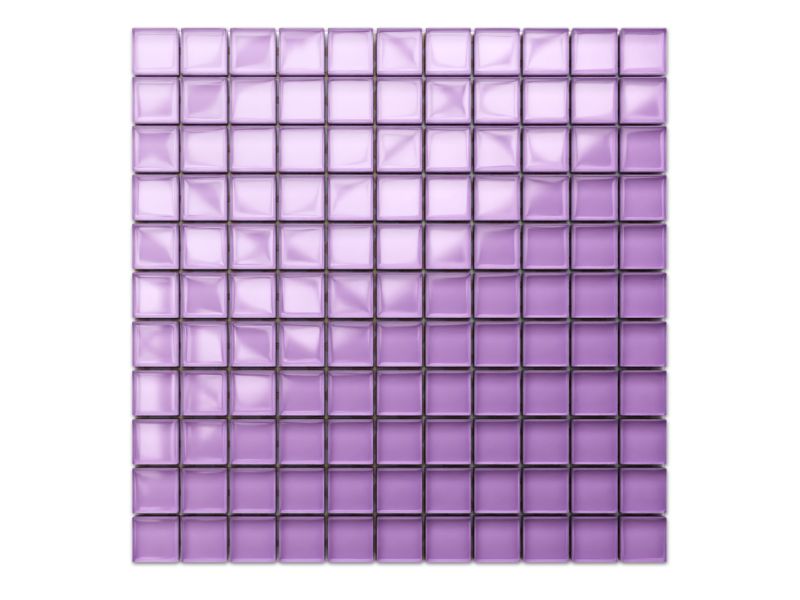 Mozaika szklana Ilcom fiolet viola 30x30cm 1 szt.