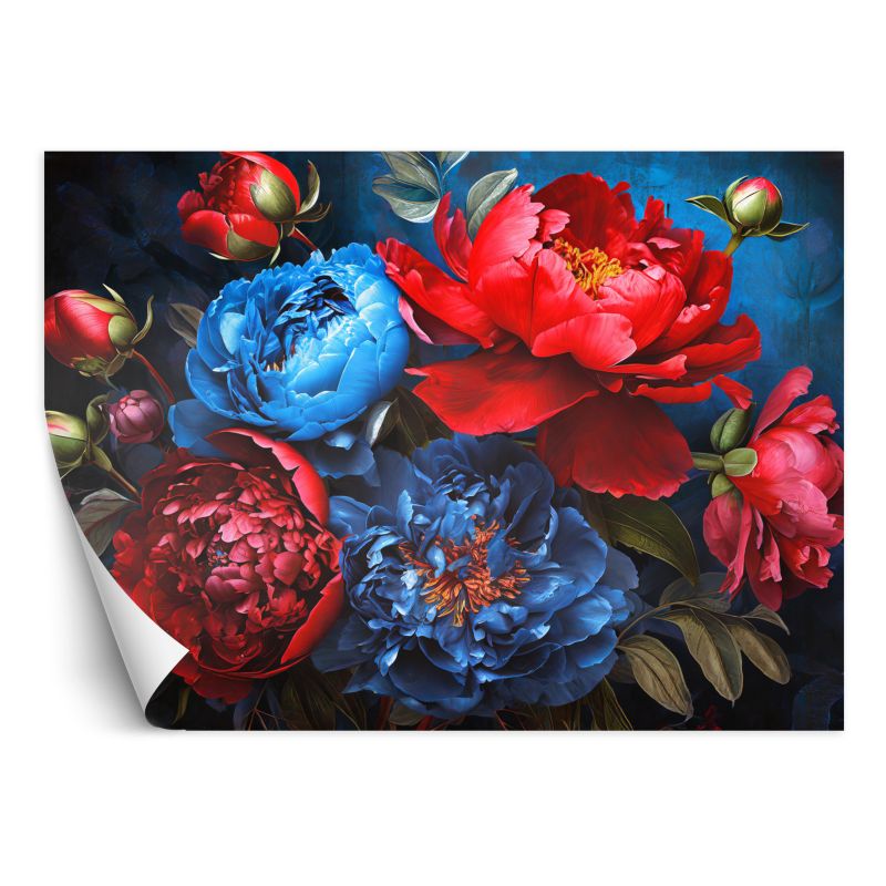 Fototapeta Feeby Piwonia Tulipany Kwiaty 350x245 1 szt