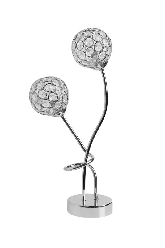 Lampa stołowa GoodHome Mantus 2 x G9 chrom