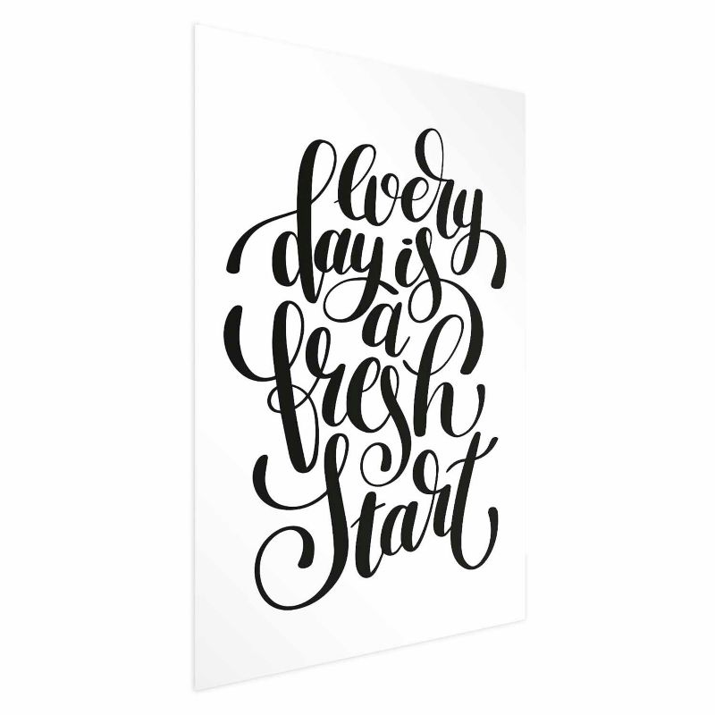 Plakat Artgeist Fresh start 21x30 cm bez ramy 1 szt
