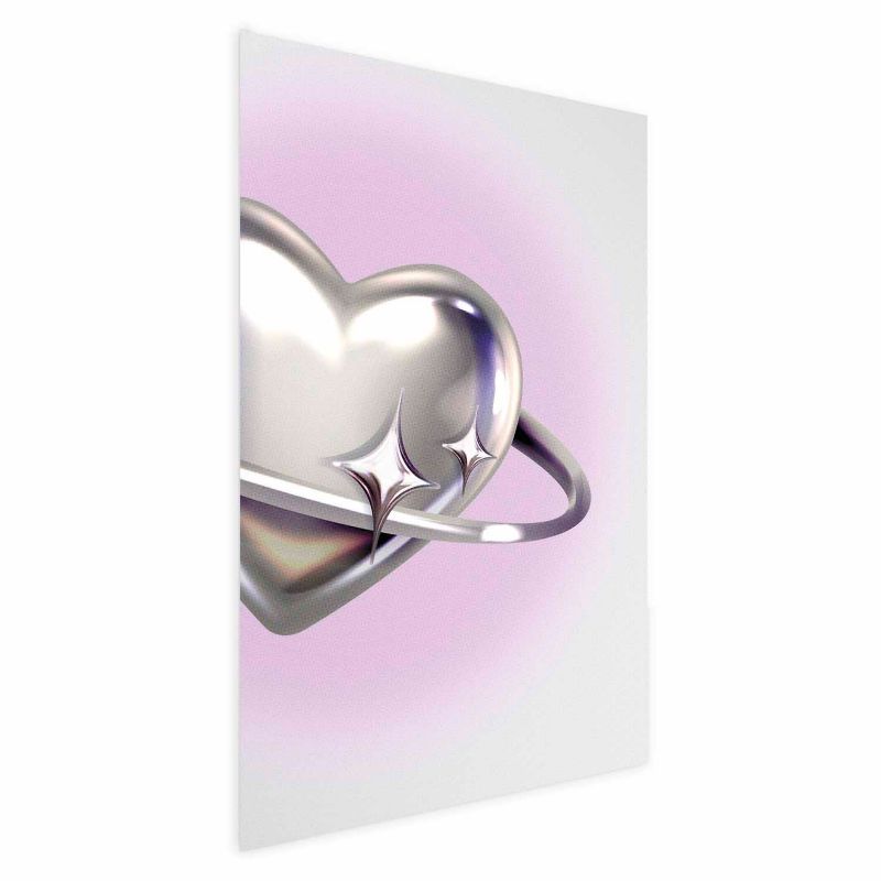 Plakat Artgeist Kosmiczne Serce 21x30 cm bez ramy 1 szt