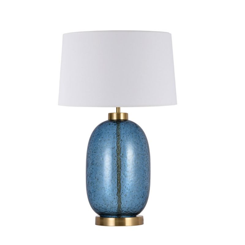 Lampa stołowa Light Prestige Amur niebieska 1 x E27 1 szt.
