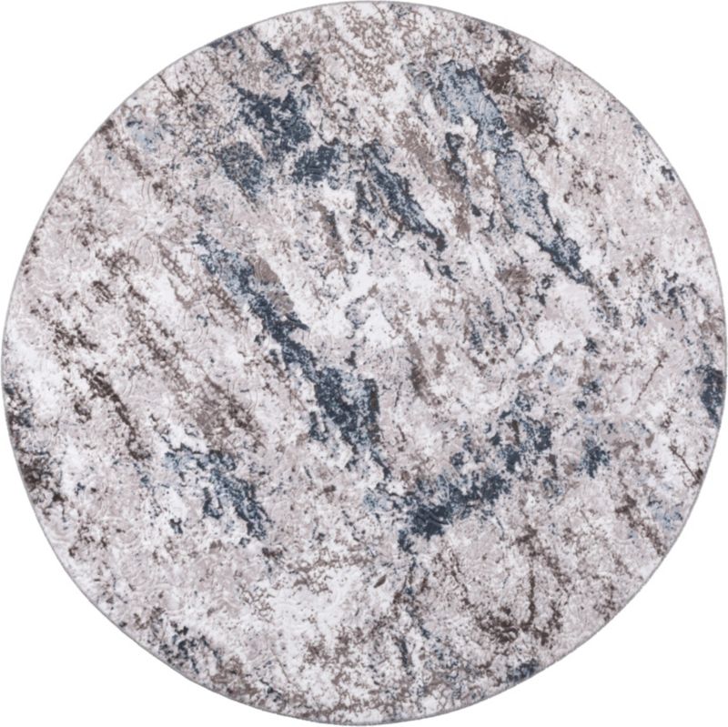 Dywan Multidecor Vision 150 cm koło przecierka szaro-granatowa 1 szt.
