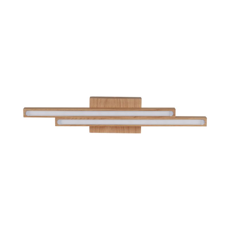 Drewniana Lampa Sufitowa SPOT Light 2xLED 12W Naturalna Brzoza FSC, Polski Producent, 1 szt.
